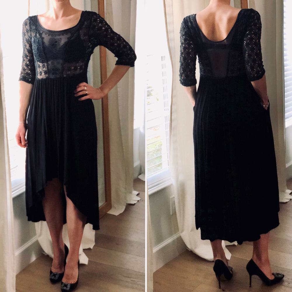 Free People Black dress, size 6
